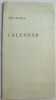 ION HOREA - CALENDAR (VERSURI, editia princeps - 1969)
