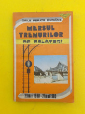 MERSUL TRENURILOR DE CALATORI = 1988-1989 foto