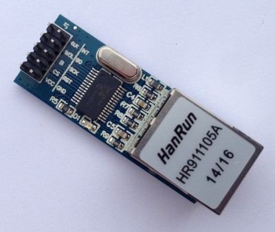 Mini ENC28J60 Ethernet LAN Network Module pentru Arduino (e.524) foto