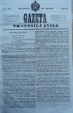 Gazeta Transilvaniei , Brasov , nr. 31 , 1858