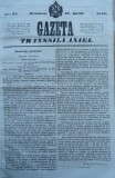 Cumpara ieftin Gazeta Transilvaniei , Brasov , nr. 31 , 1858