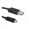 Qoltec Cablu USB 3.1 type C Male - USB 3.0 Male 1.2m Black