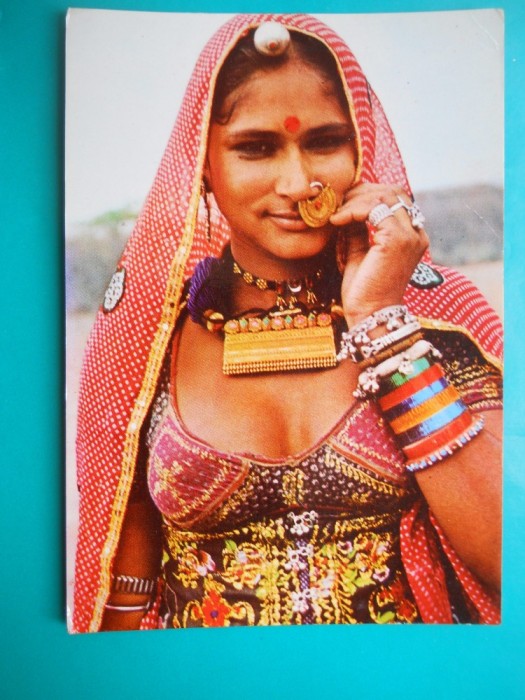 HOPCT 32666 INDIA TARANCA IN COSTUM TRADITIONAL JAIPUR -NECIRCULATA foto mare HOPCT 32666 INDIA TARANCA IN COSTUM TRADITIONAL JAIPUR -NECIRCULATA foto mare