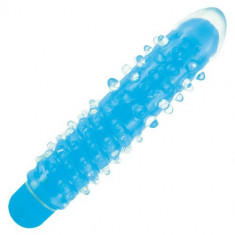 Vibrator Fluo Jelly Vibe Blu foto