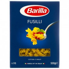 Paste fainoase Fusilli nr 98 Barilla, 500g foto