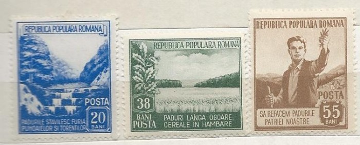 1953 Romania,LP 348-Luna Padurii -MH foto mare 1953 Romania,LP 348-Luna Padurii -MH foto mare