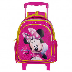 Ghiozdan tip troler Minnie, 35 cm, Multicolor foto