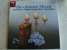 BRUCKNER / MOZART / SCHUBERT - 2 LP Vinil Made in Germany foto