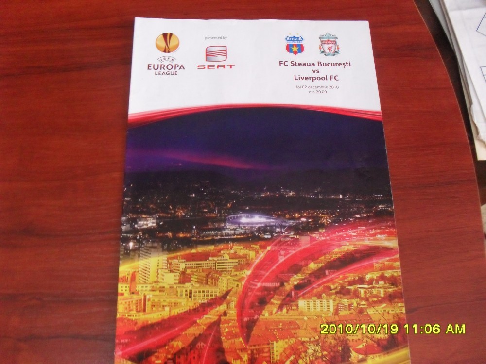 Program Steaua - Liverpool | Okazii.ro