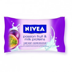 Sapun Nivea Soap Passion Fruit &amp;amp;amp; Milk Proteins, 90g foto