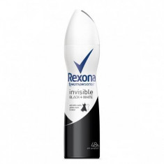 Deodorant antiperspirant spray Rexona Invisible Black&amp;amp;amp;White, 150 ml foto