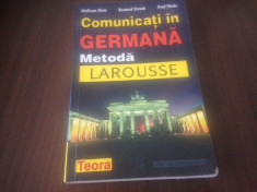 COMUNICATI IN GERMANA. METODA LAROUSSE. TEORA 1999 foto