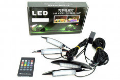 KIT Lumina Aripa LED SMD RGB cu telecomanda AL-090817-4 foto