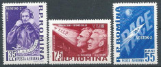 1961 Romania , LP 523 - Al II-lea om in cosmos-Vostok-MH foto