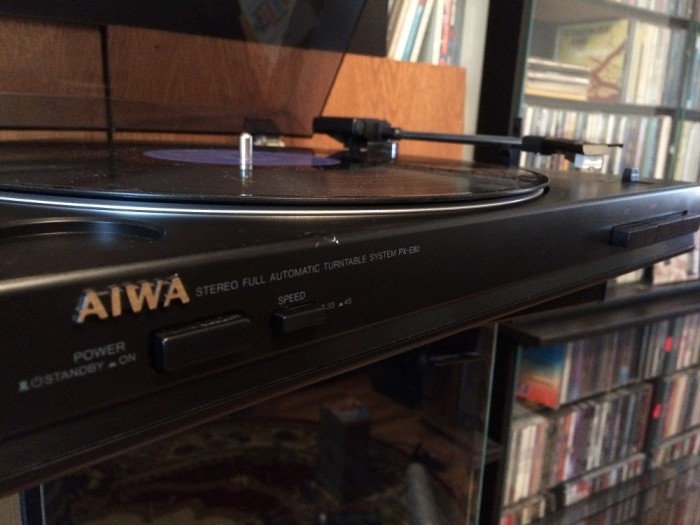Pick-up Stereo Full Automatic HiFi marca AIWA model PX-E80 - stare Perfecta foto mare Pick-up Stereo Full Automatic HiFi marca AIWA model PX-E80 - stare Perfecta foto mare