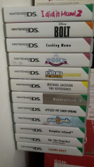 vand pachet de 13 jocuri nintendo DS si 3DS foto