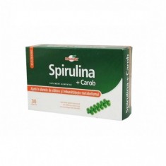Spirulina + Carob 30 cpr, Walmark foto