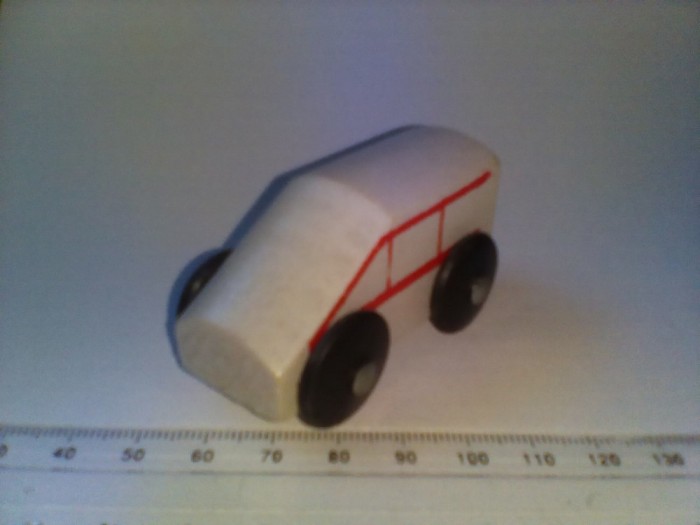 bnk jc Masinuta de lemn pentru trasee - IKEA