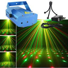 Laser disco lumini club ROSU si VERDE foto