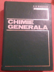 Chimie Generala - C.D. Nenitescu foto