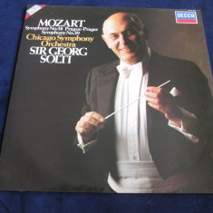 Mozart/ George Solti - Symphony No.38 & No.39 _ vinyl,LP _ Decca (UK)