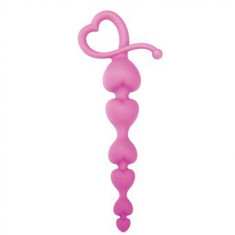 DILDO ANAL HEARTY WAND SILICON PINK foto