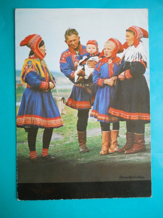 HOPCT 32667 NORVEGIA KAUTOKEINO / COSTUME TRADITIONALE -NECIRCULATA foto mare HOPCT 32667 NORVEGIA KAUTOKEINO / COSTUME TRADITIONALE -NECIRCULATA foto mare