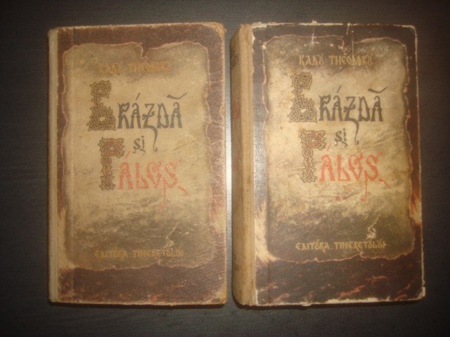RADU THEDODORU - BRAZDA SI PALOS 2 volume {1954, prima editie} foto mare RADU THEDODORU - BRAZDA SI PALOS 2 volume {1954, prima editie} foto mare