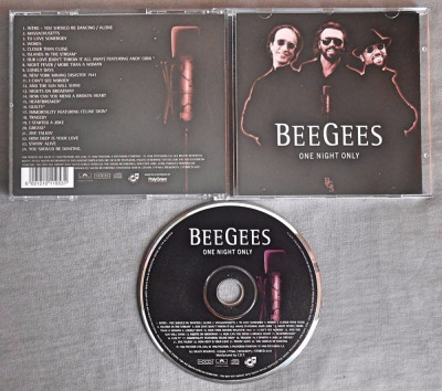 The Bee Gees - One Night Only CD foto