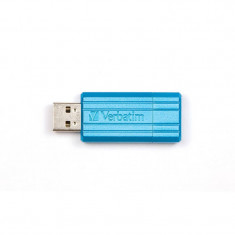 Memorie USB Verbatim PinStripe 16GB USB 2.0 Blue foto