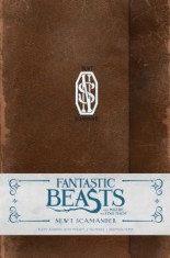 Fantastic Beasts and Where to Find Them: Newt Scamander Hardcover Ruled Journal foto