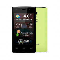 Smartphone Allview A5 Ready 8GB Dual Sim Lime foto