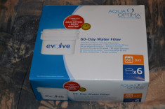 Set Filtre [Cartuse] Aqua Optima Evolve [Compatibil Brita Maxtra] 6 Buc / 1 an foto