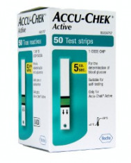 Teste glicemie Accu-check Active cu ace softclix gratuite foto