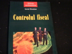 CONTROLUL FISCAL-IONEL DOSIANU-STIINTE ECONOMICE-261 PG A 4- foto