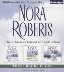 Nora Roberts Three Sisters Island CD Collection: Dance Upon the Air, Heaven and Earth, Face the Fire foto