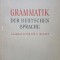 GRAMMATIK DER DEUTSCHEN SPRACHE - Arnold Pancratz