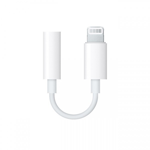 Adaptor audio Lightning - Jack 3.5mm Apple MMX62ZM Alb Blister Original foto mare Adaptor audio Lightning - Jack 3.5mm Apple MMX62ZM Alb Blister Original foto mare