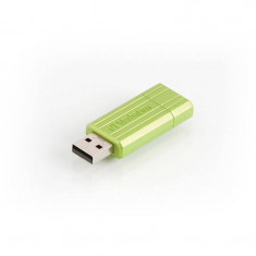 Memorie USB Verbatim PinStripe 16GB USB 2.0 Green foto