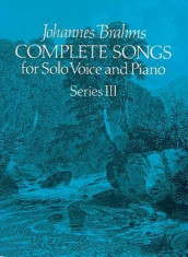 Complete Songs for Solo Voice and Piano, Series III foto