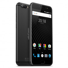 Ulefone T1, Dual SIM, 4G, Octa-Core, 5.5-inch FHD, 6GB RAM, 64GB, Amprenta, Android 7.0, Negru foto