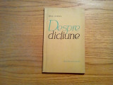DESPRE DICTIUNE - Anca Livescu - 1965, 126 p.