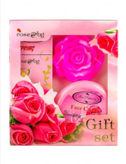 SET ROSE CU MINI PARFUM, CREMA DE FATA SI SAPUN foto