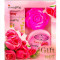 SET ROSE CU MINI PARFUM, CREMA DE FATA SI SAPUN