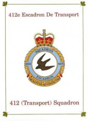 412e Escadron de Transport: 412 (Transport) Squadron foto