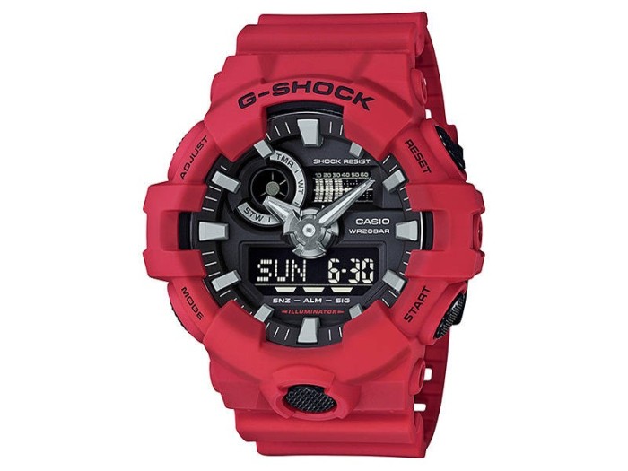 Ceas original Casio G-Shock GA-700-4AER foto mare Ceas original Casio G-Shock GA-700-4AER foto mare