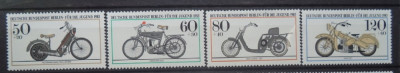 Germania (BERLIN) 1983 &amp;ndash; MOTOCLCLETE ISTORICE, serie nestampilata, F101 foto