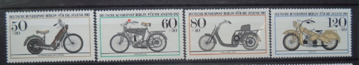 Germania (BERLIN) 1983 &ndash; MOTOCLCLETE ISTORICE, serie nestampilata, F101