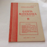 GAZETA MATEMATICA NR 11/1980