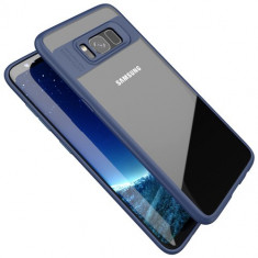 Husa Samsung Galaxy S8 - iPaky Hybrid TPU Frame Blue foto